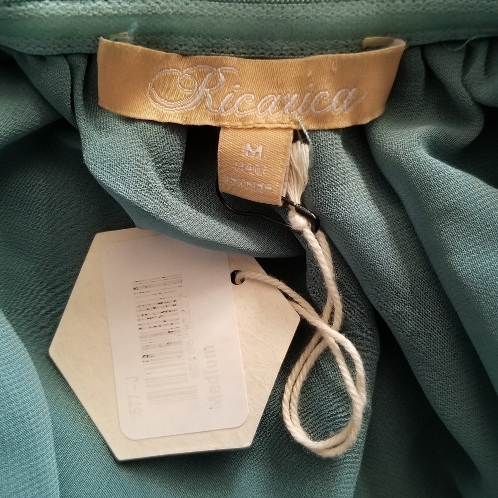 PINKBLUSH Jade Pleated Ruffle Tiered Maxi Dress Maternity Post Friendly. - Picture 9 of 10